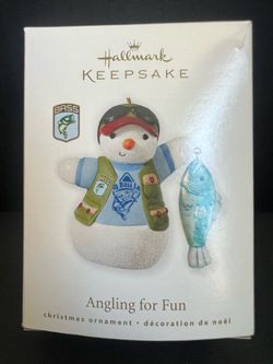 Hallmark Keepsake Ornament - Angling for Fun (Make an Offer!)