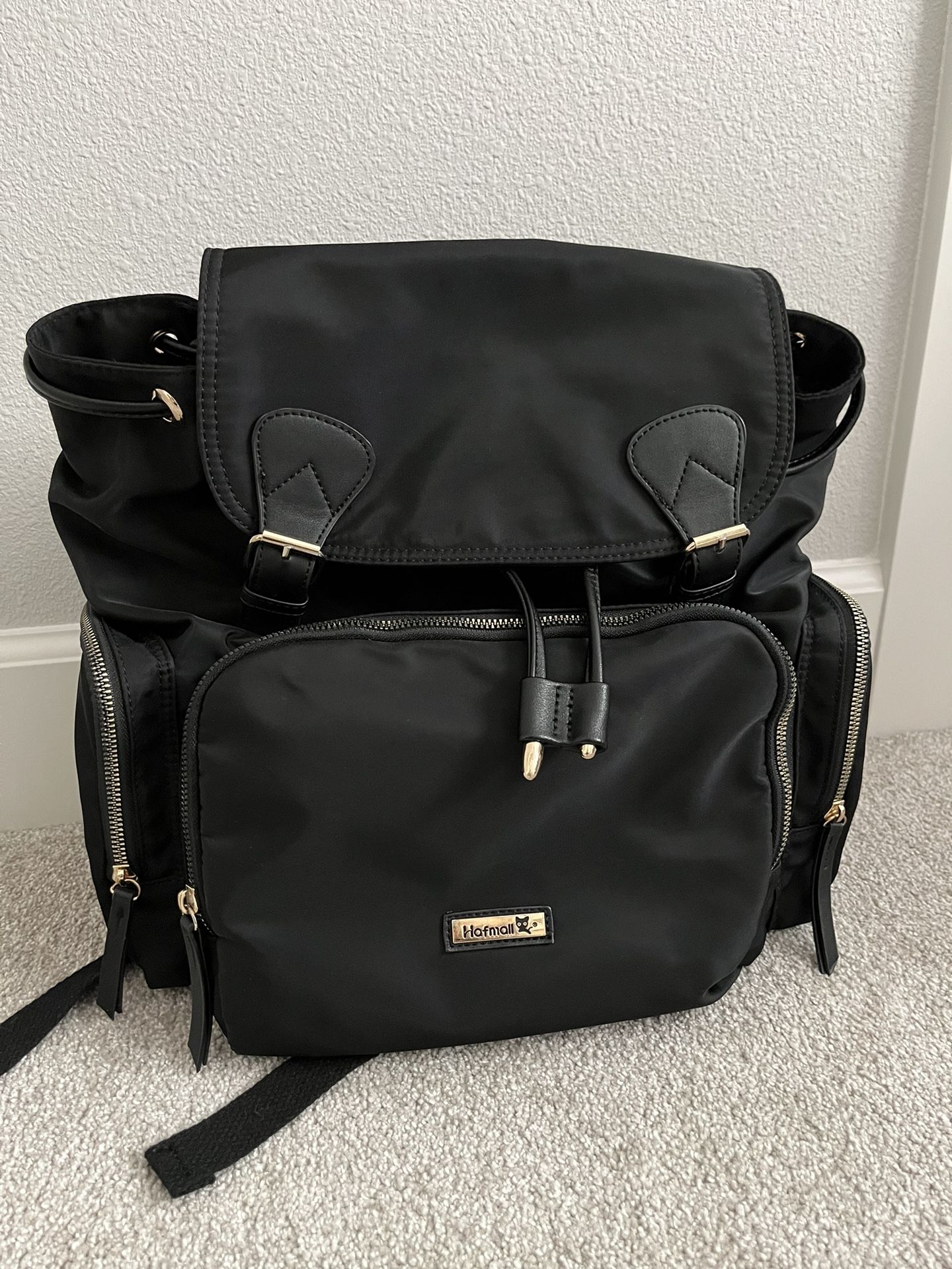 Black And Gold Diaper Bag