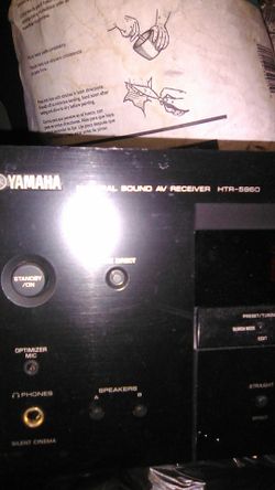 Yamaha receiver