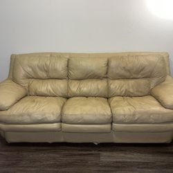 Leather Couch!