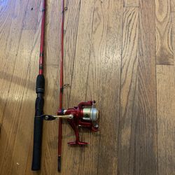 Bass Pro Stampede Spinning Rod And Reel