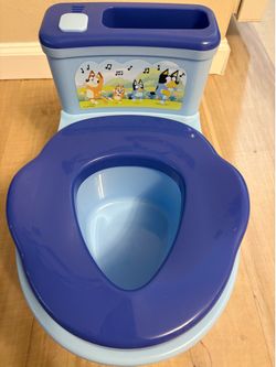Bluey potty training toilet