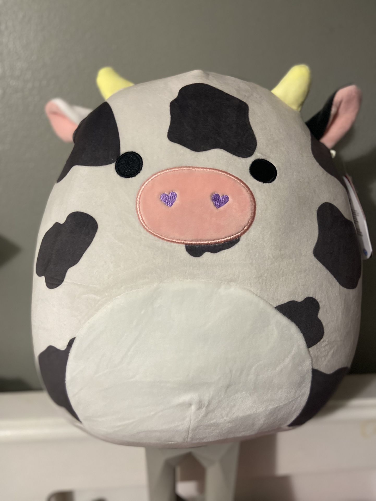 Colin The Cow Squishmallow 12”