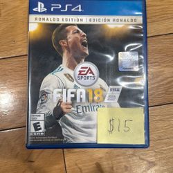 FIFA 18 Ronaldo Edition PS4
