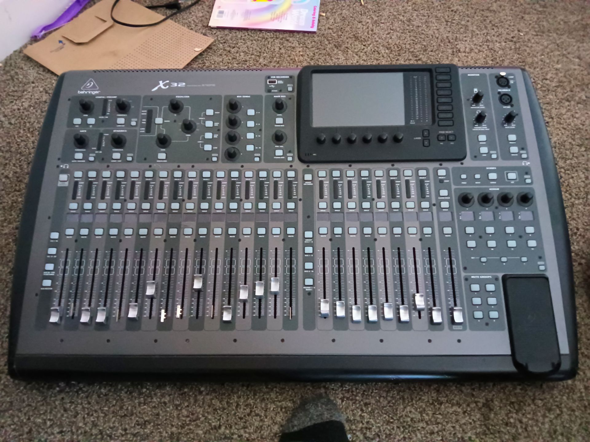 Behringer X32 digital mixer