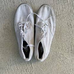 White Vans Big Size