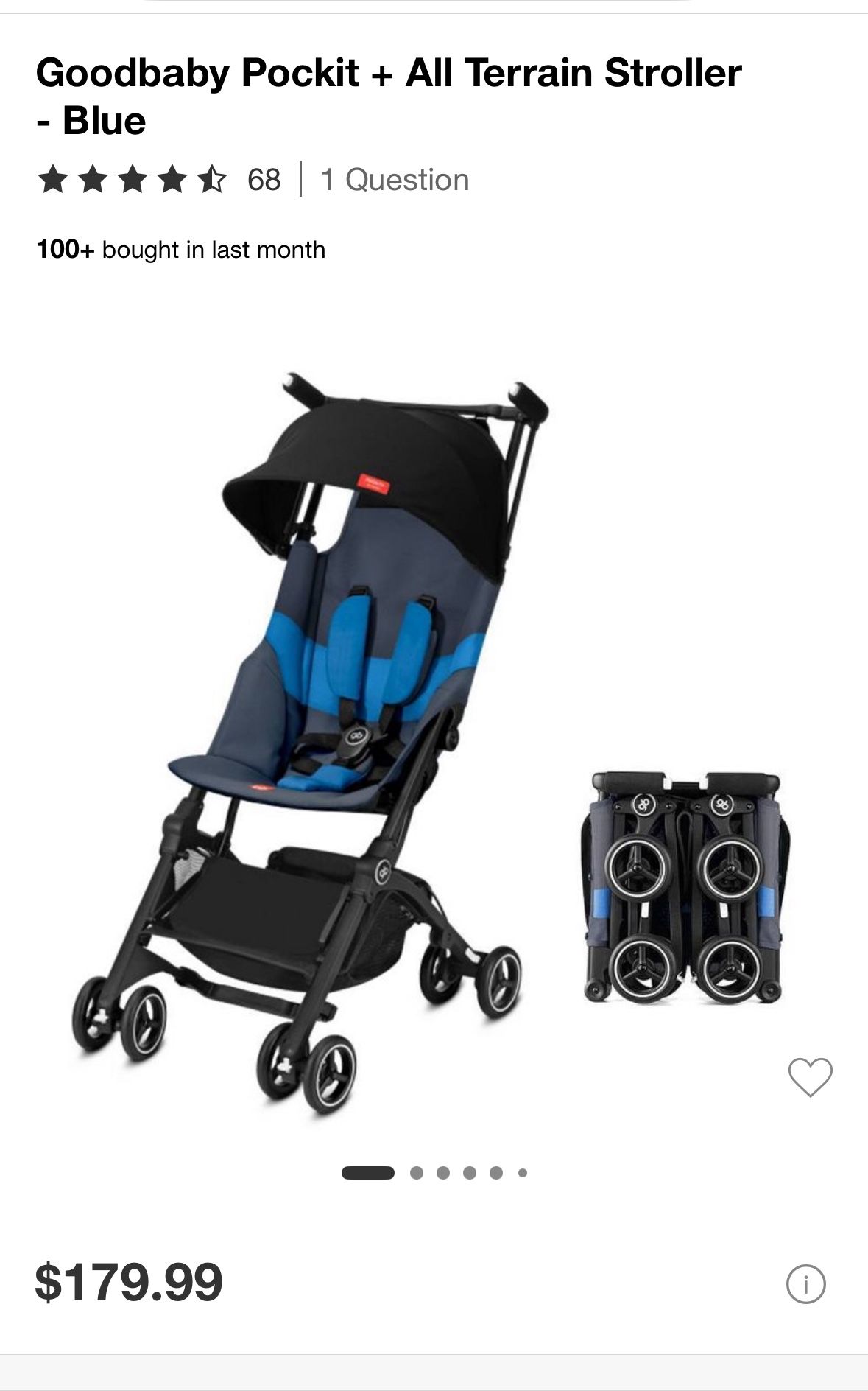 GB Goodbaby Travel Stroller 