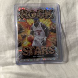 Ben Wallace ROCK STARS Topps Chrome