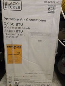 Portable Air Conditioner  (Brand New)