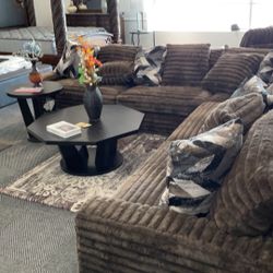 Chocolate Sectional 