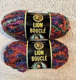 Lion Brand Boucle’ Yarn