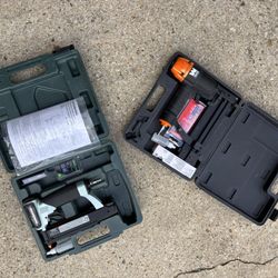 Pin, Staple And Nail Finishing Guns