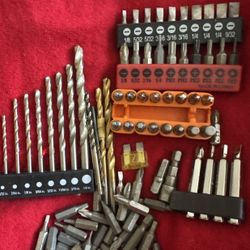 Set Of Spiral Drill ,screwdrivers ,drill Bits,new Item 
