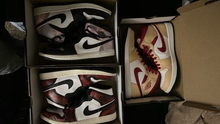Air Jordan 1 Mid Sneakers – 3 Pairs