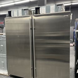 SubZero Built In Refrigerator + Freezer Set 72”