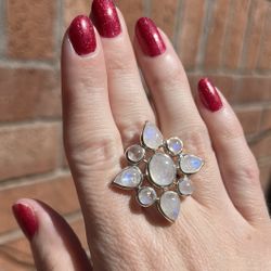 Moonstone Ring 