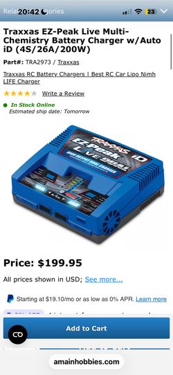 traxxas charger