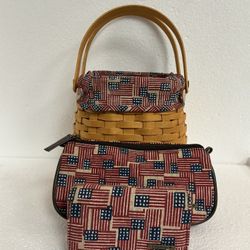 Longaberger Homestead Old Glory American Inaugural Flag Set