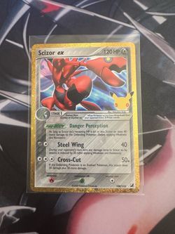 Scizor ex Classic Collection 30th Celebration Pokemon