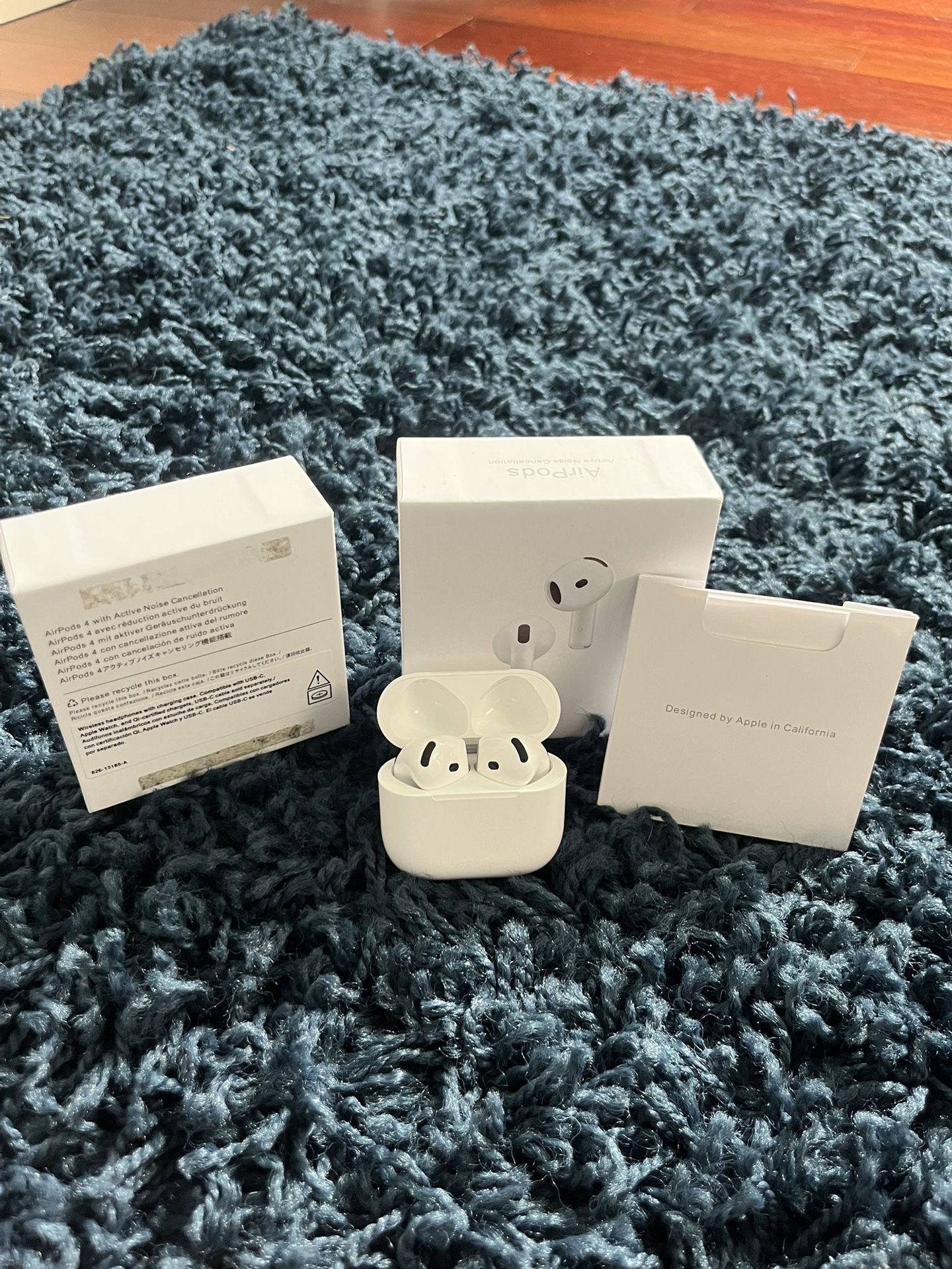 Apple AirPods (4th Generation) With Active Noise Cancellation (ANC). (Still sealed)