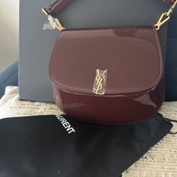 Shoulder Bag / Purse Burgundy New