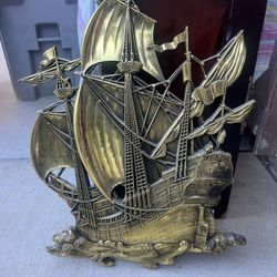 Vintage Wall Decor Pirate Ship