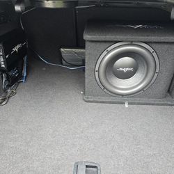 12” Skar Audio Subwoofer Setup 