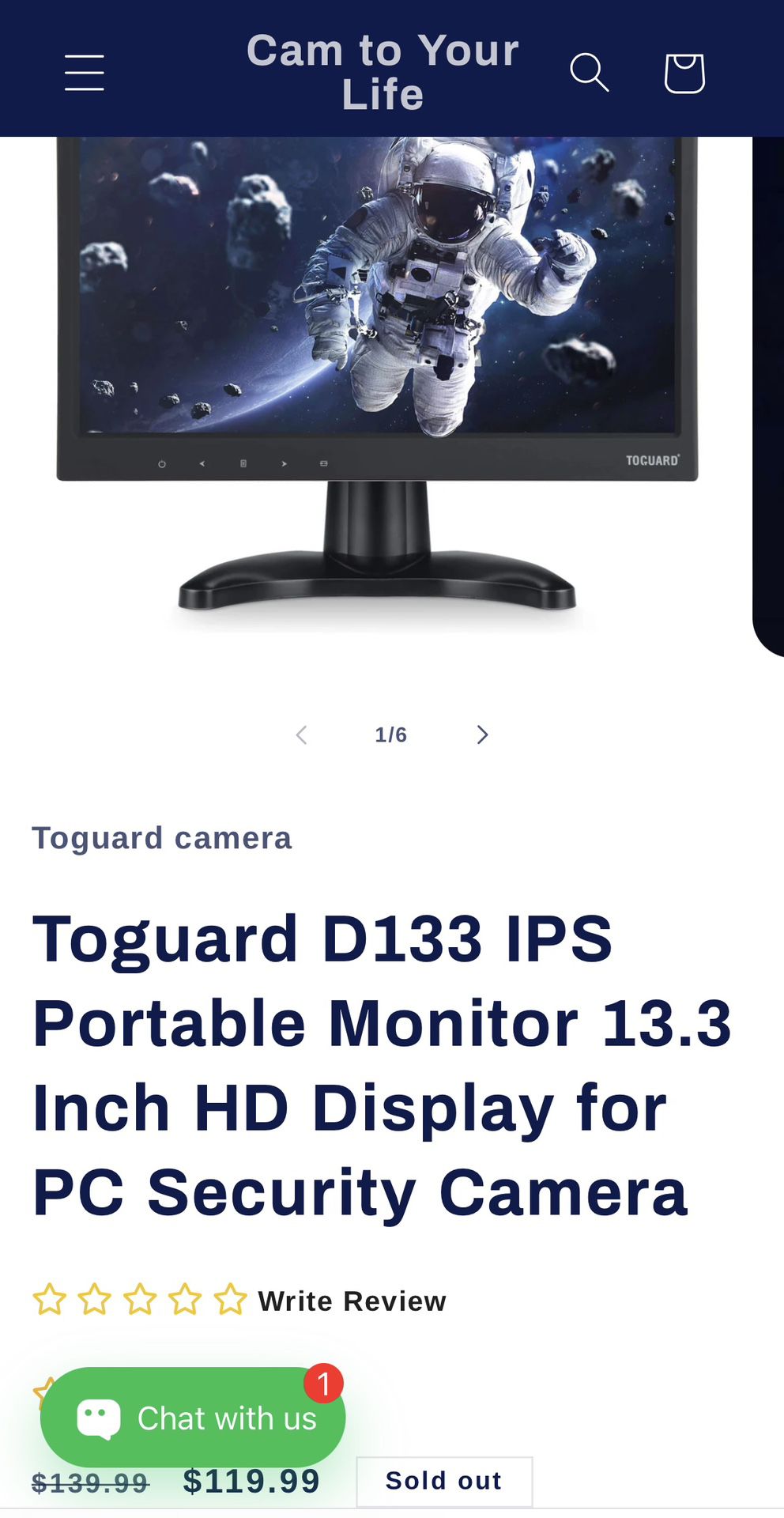 ToGuard D133 Monitor