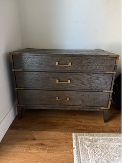 Cayden Campaign Dresser nightstand, Restoration Hardware