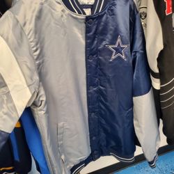DALLAS COWBOYS TWILL JACKET MENS