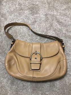 Leather Coach bag (authentic)