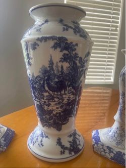 VASE & CANDLE HOLDERS BY BAUM BROTHERS
