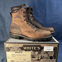White's Hillyard Distressed Brown (work, heavy duty boots)