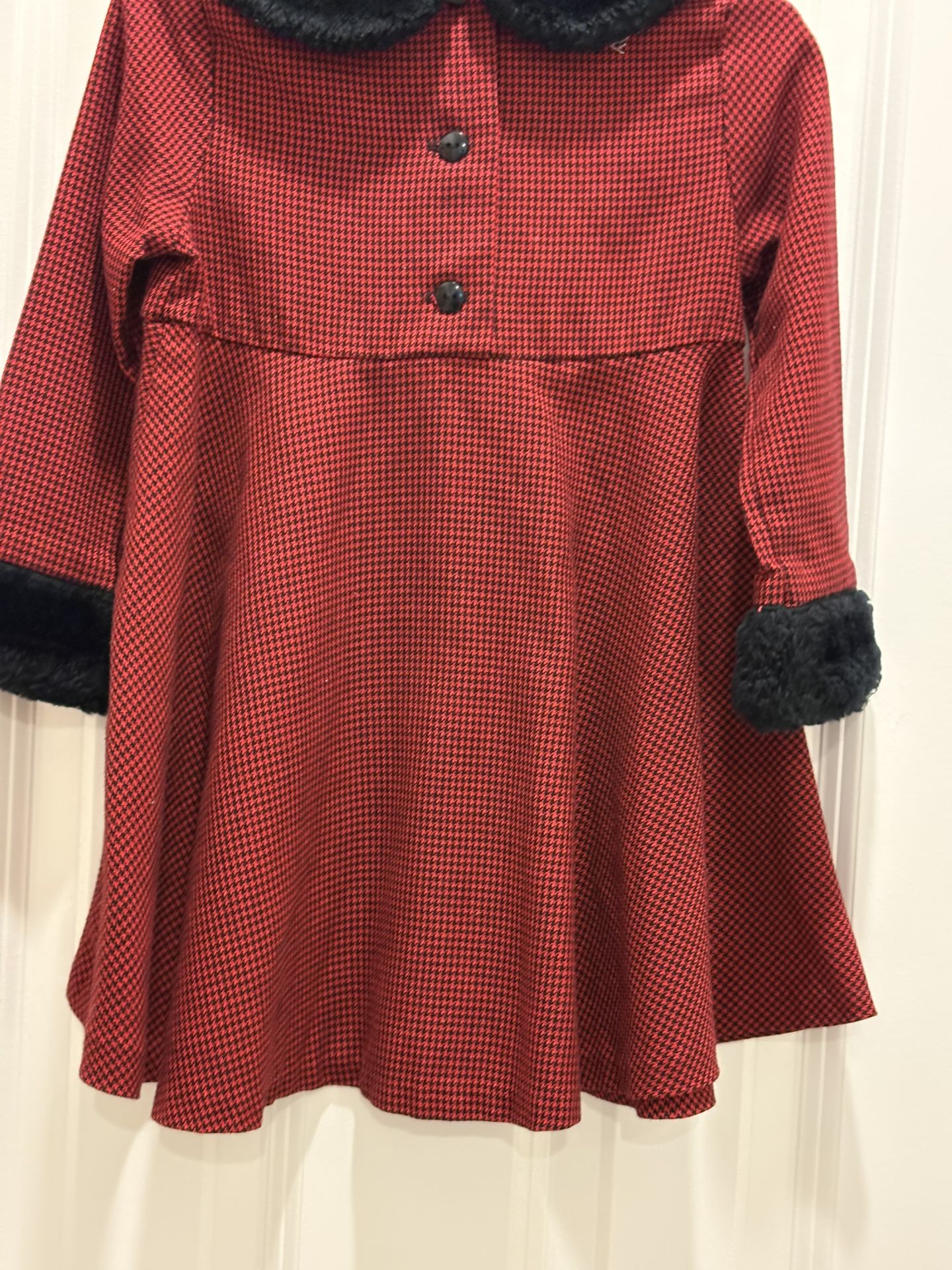 Beautiful Red And black Dress 