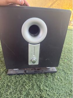 MTS model MTS-3100 home theater subwoofer.