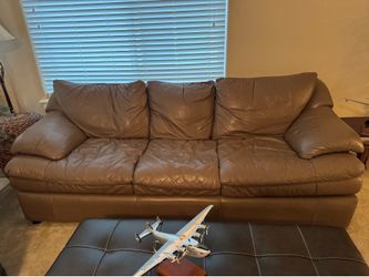 FREE Leather Sleeper Sofa/Couch - Read Description