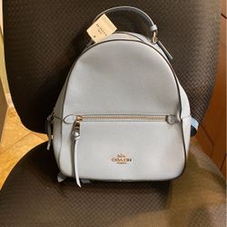 Light Blue Coach Backpack 