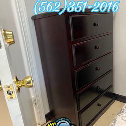 Cherry five Drawer pinewood cajonera de pino new