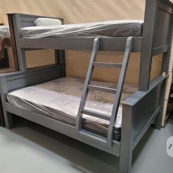 PINEWOOD BUNK BED MATTRESSES INCLUDED 