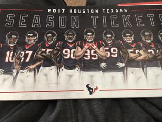 2017 Texan season tickets