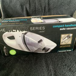 The Black Series, Compact Handheld Auto Vacuum