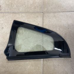 03-08 Nissan 350Z Coupe Rear Left Driver Side Quarter Glass OEM