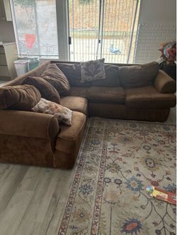 Brown couch