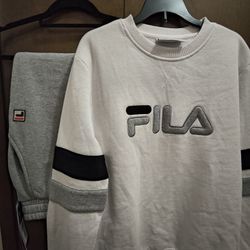 Fila Jumpsuit (Pants XL - new/ Sweater Sz S)