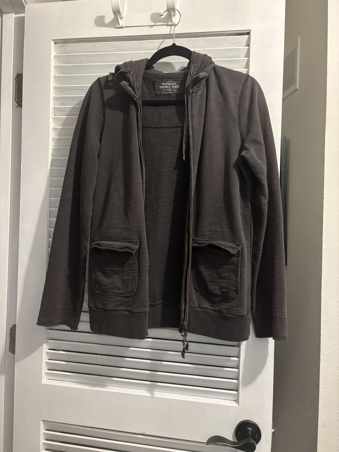 Hooded Sweat Jacket-shabby Look