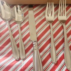 Princess House Barrington Flatware 5-piece Set New