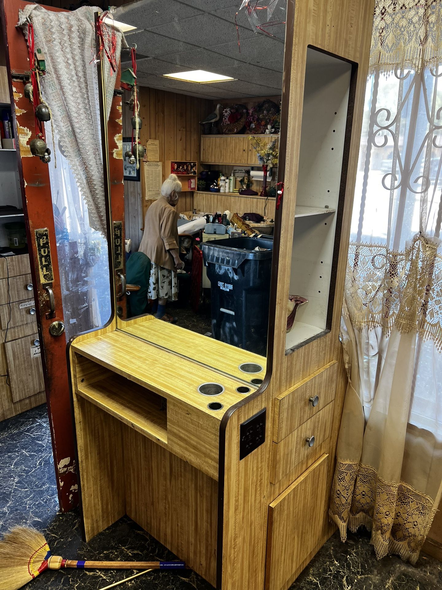 Used Antique/Vintage Hair Salon Styling Stations
