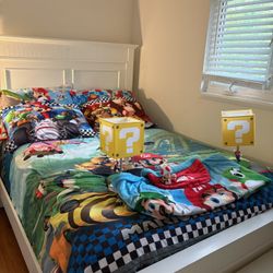 Super Mario Bros Set Bedroom Kids