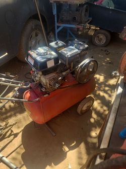 Honda gas powered air compressor