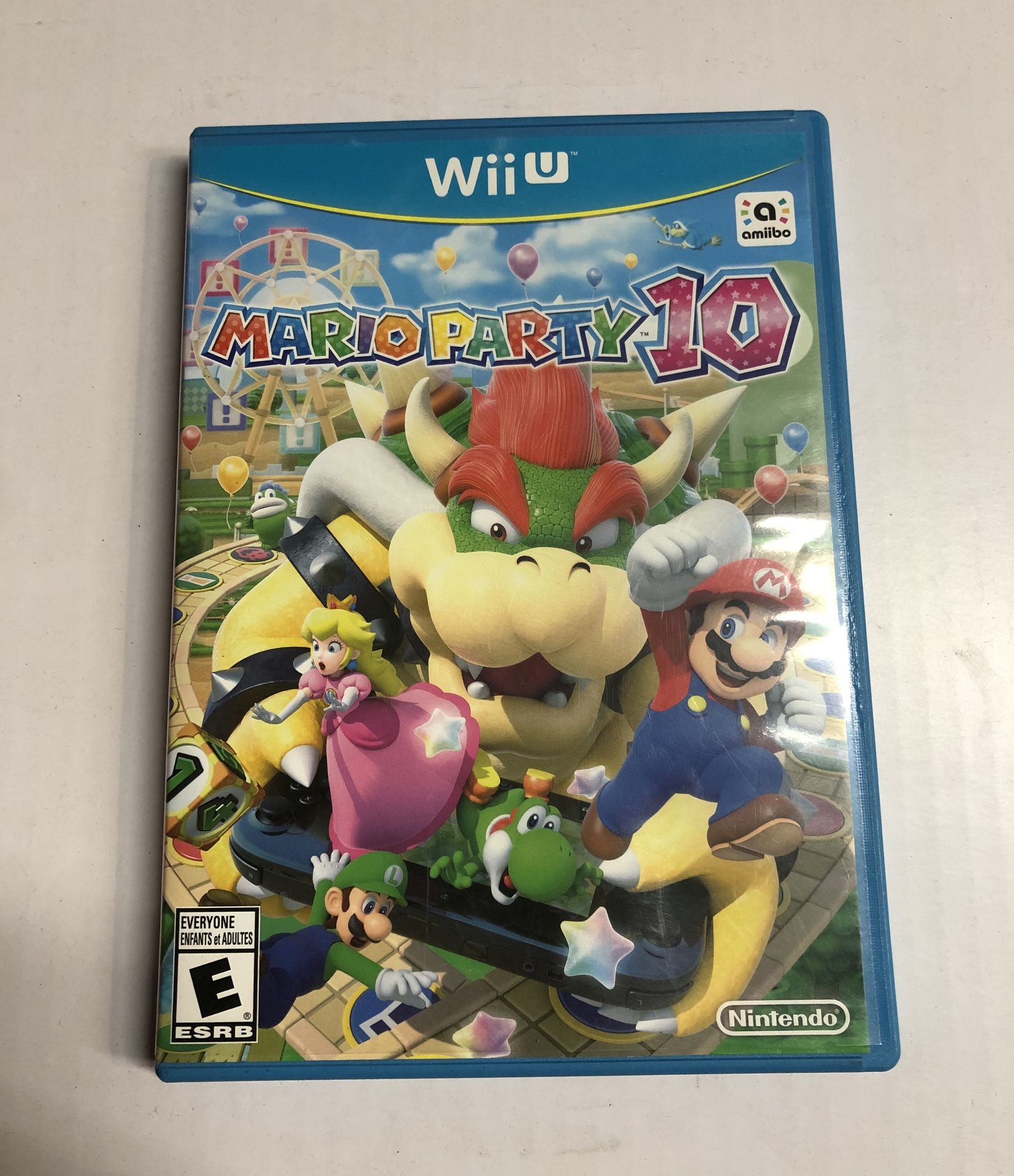 Nintendo Wii U Mario Party 10 Clean Condition 